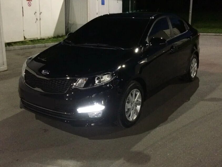 Альтернативная тонировка - KIA Rio (3G), 1,4 л, 2013 года аксессуары DRIVE2