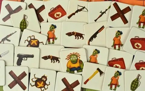 Поймай зомби игра настольная