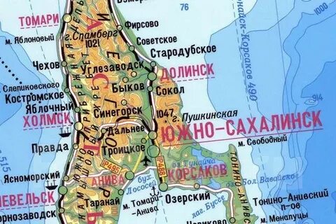 Карта сахалинца