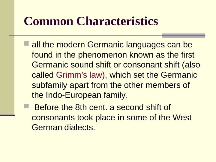 Character's features. Germanic languages презентация. Modern Germanic languages презентация. North Germanic languages презентация. Old Germanic languages.