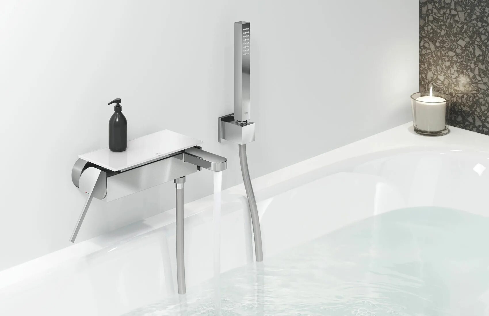 Grohe Plus 33553003. Смеситель Grohe Plus 33553003. Смеситель для ванны с душем Grohe Plus 33553003 однорычажный хром. 29307003 Grohe. Смесители для ванны grohe хром