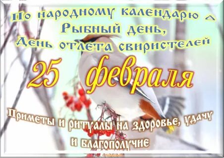 25 февраля какой день