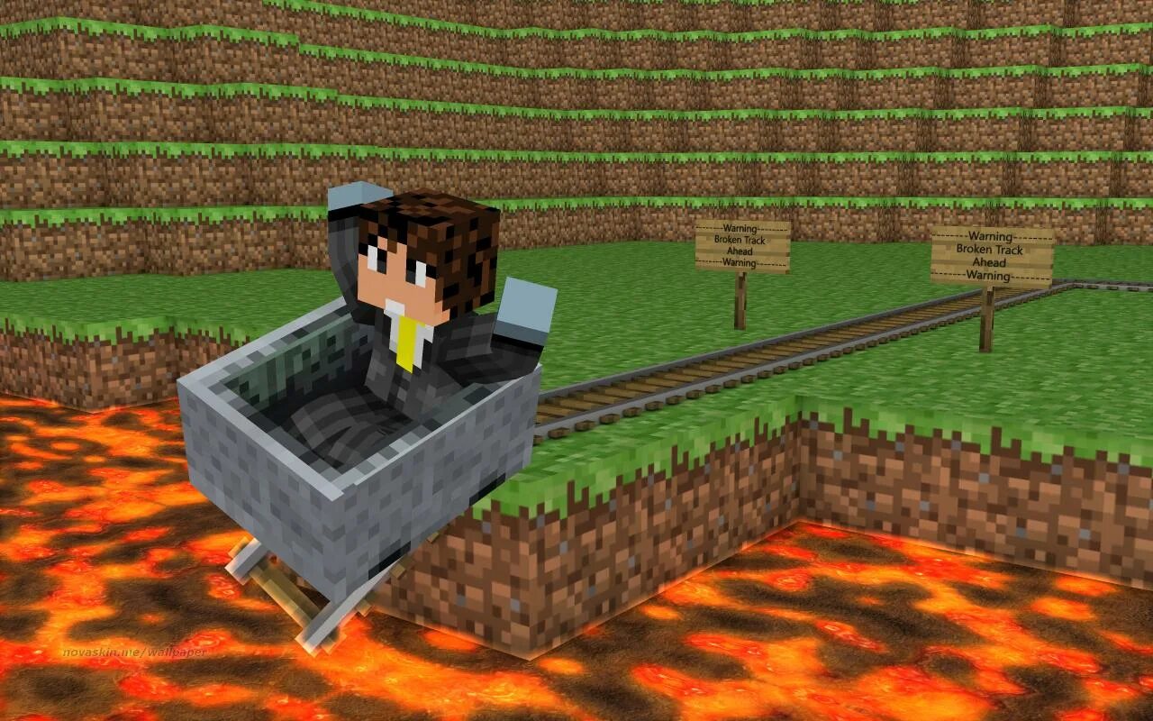 Break track