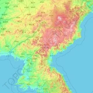 Северная корея политическая карта