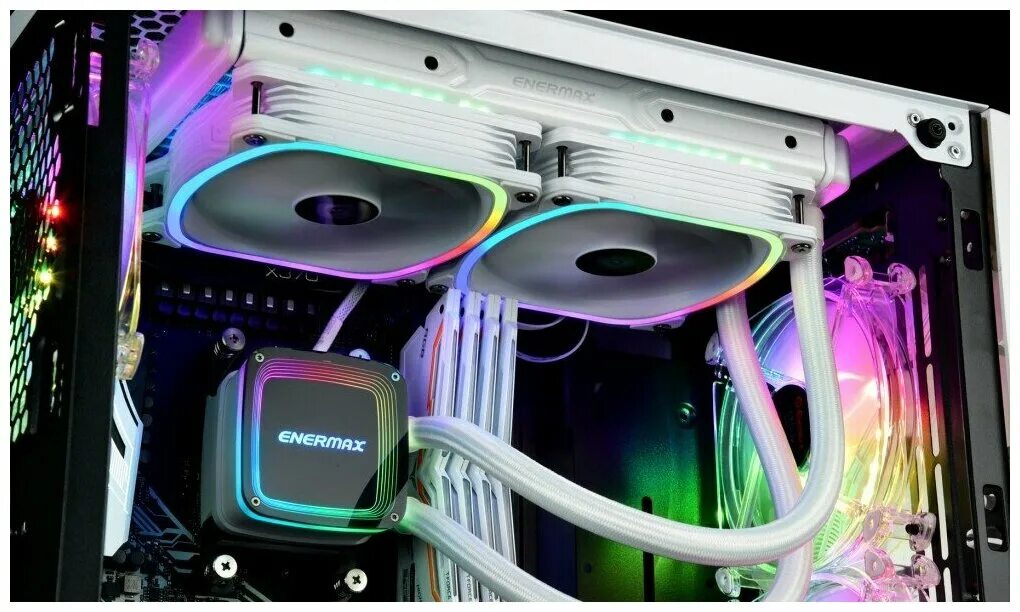 Сво 4.04 24. Enermax Aquafusion 240 White, белый/RGB. Enermax Aquafusion ELC-aqf240-SQA. Enermax Aquafusion 240. Enermax водяное охлаждение.