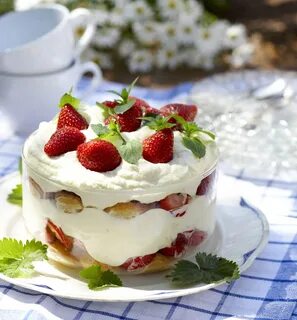 Десерт с маскарпоне