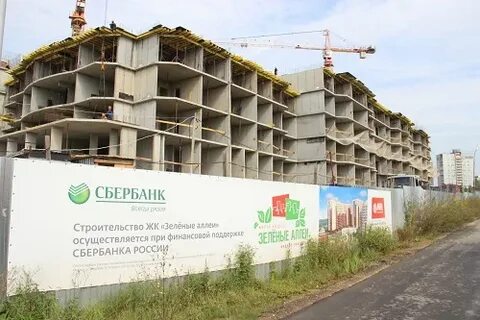 Сбербанк строит