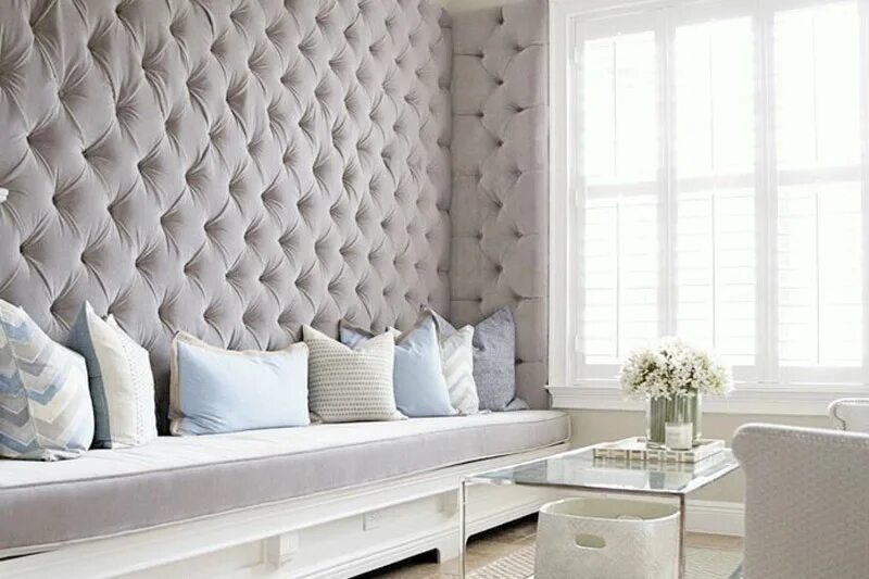 Стеновые панели для спальни в современном стиле мягкие - 4sofa.ru