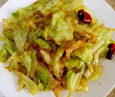 Обжаренная пекинская капуста