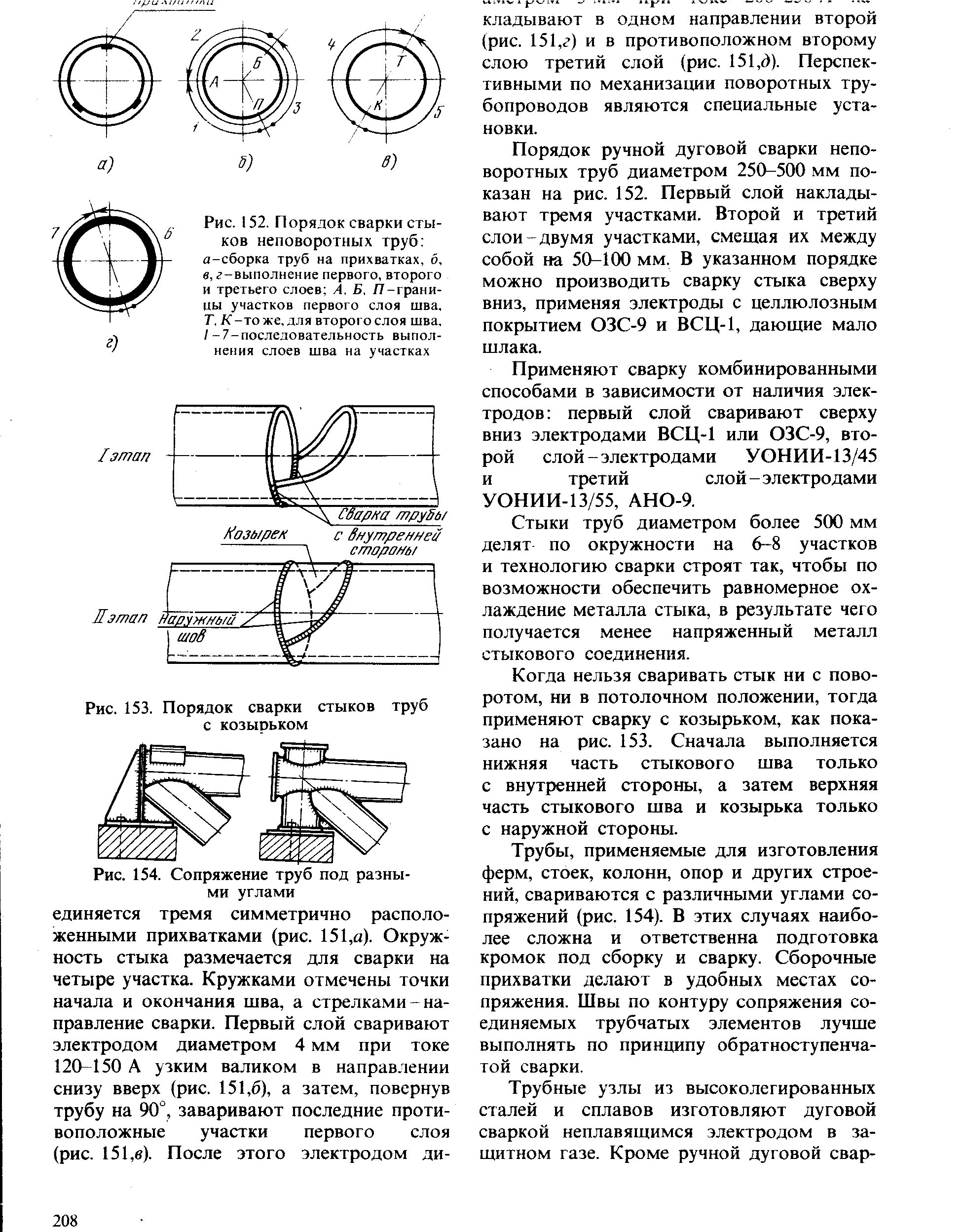 Неповоротный стык. Сварка козырьком чертеж труб. Сварка неповоротных стыков труб. Высокочастотная сварка труб чертеж. Порядок сварки неповоротного стыка трубопровода.