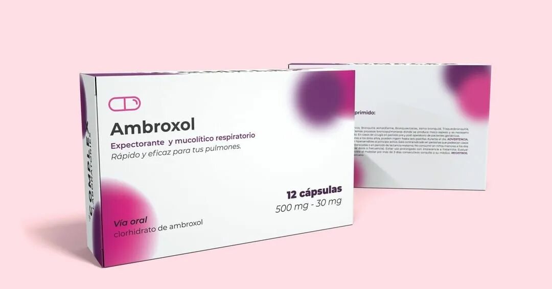 Se puede tomar ambroxol y acetilcisteína