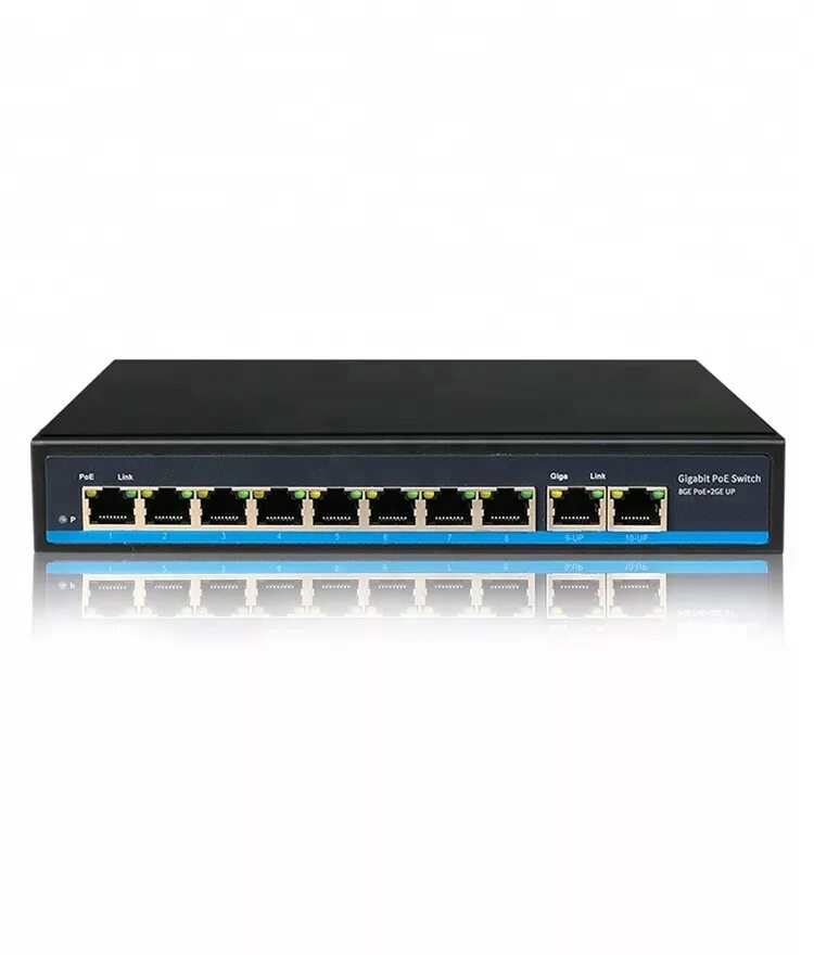 Hub Switch 16 Port Gigabit. Hub POE 8*2. Концентратор на гигабит 48 портов. ��8-портовый POE коммутатор UTEPO utp3-sw08-fp120.