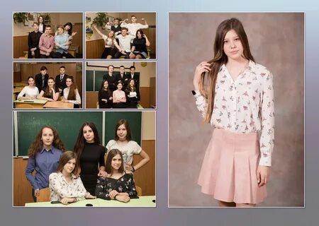 Фотосессия на школьный альбом 9 класса