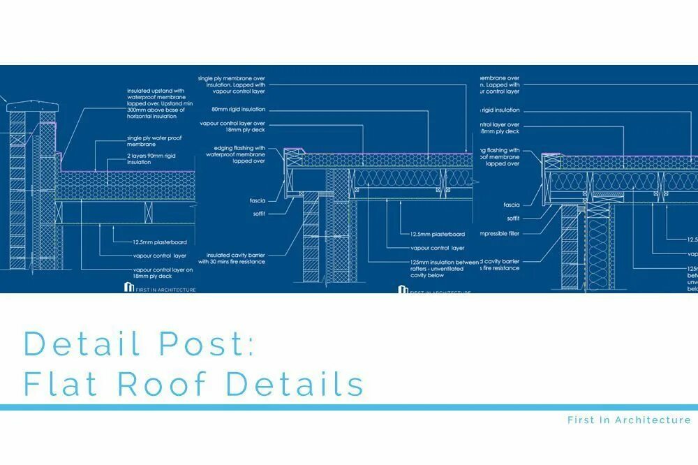 Flat Roof detail. Burst Flat Roof Construction. Flat Roof Deck drawing. Accessible Roof detail. Details post