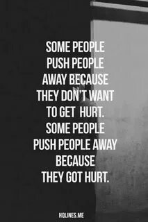 But being pushed