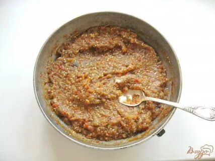 Вкусная баклажанная икра на сковороде