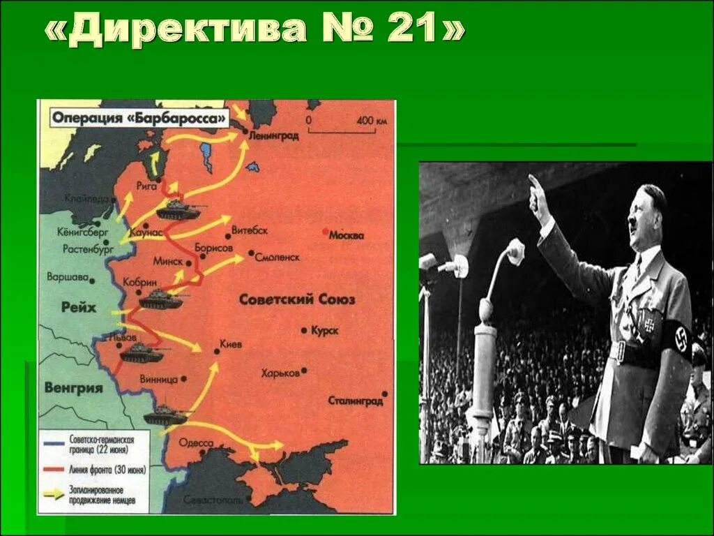 Причины начала отечественной войны 1941 1945