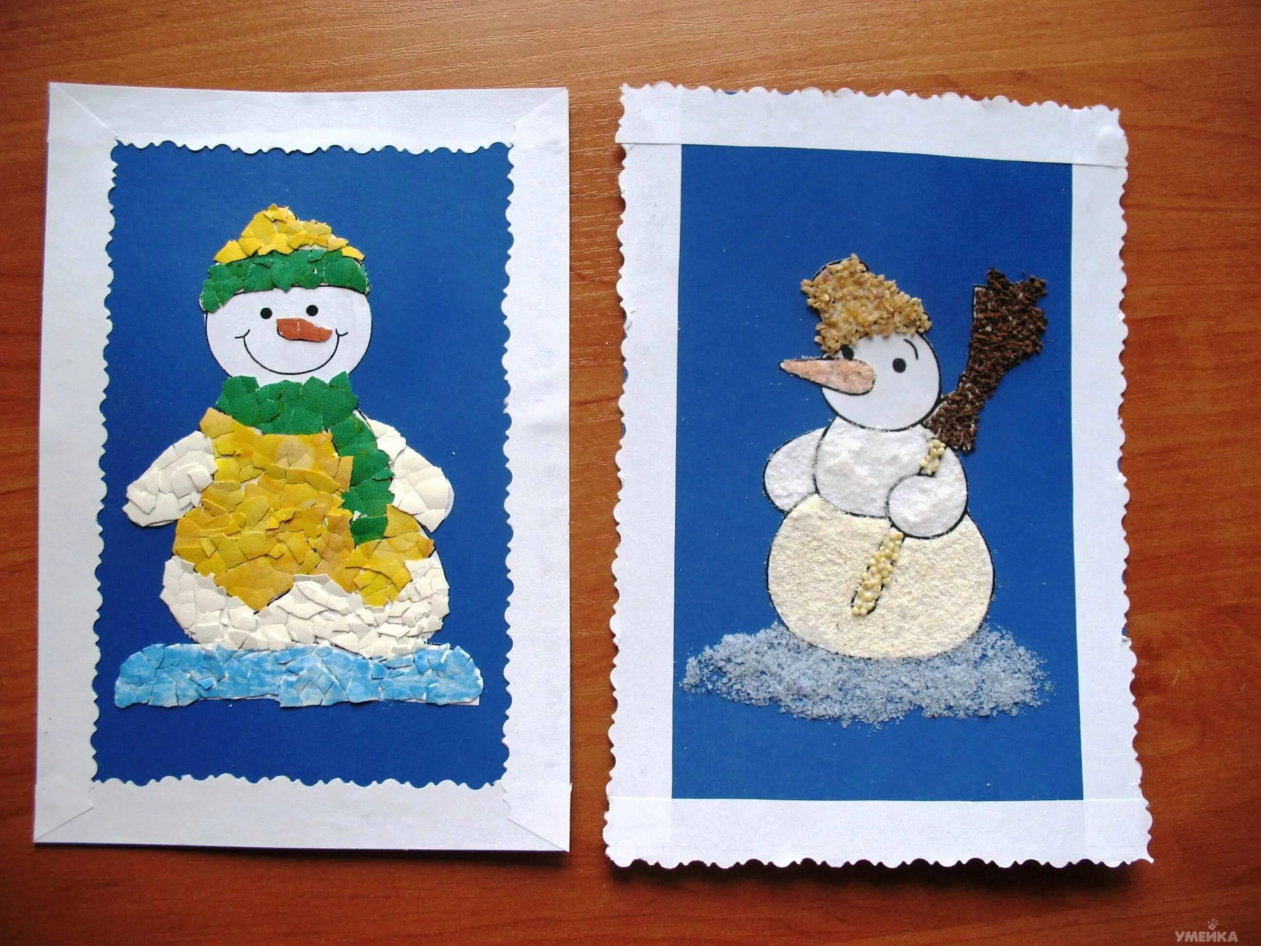 поделка снеговик. новый год. новогодние аппликации для детей из цветной бумаги. аппликация на тему зима. аппликация для детей 5 6 новогодняя открытка.
