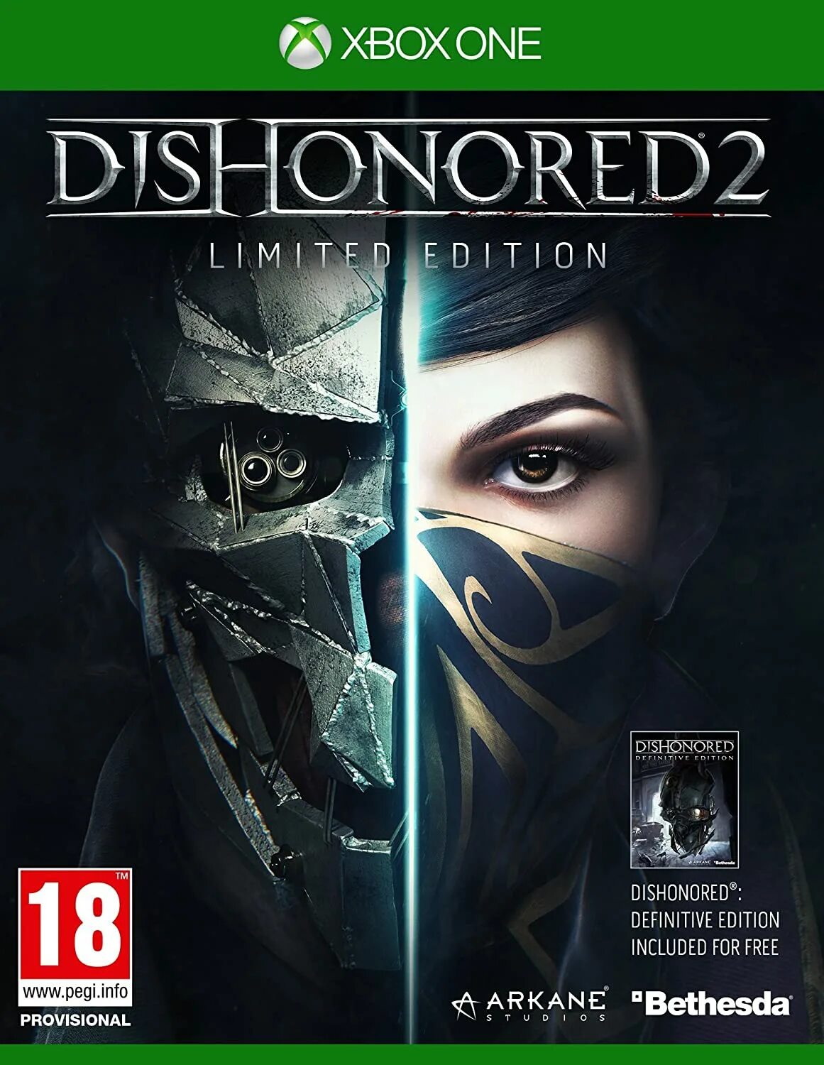 Dishonored 2 купить. Dishonored 2 (Xbox one). Dishonored 2 Limited Edition Xbox one. Dishonored 2 иксбокс. Dishonored 2 обложка.