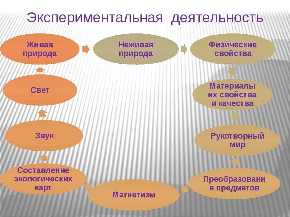 Формы экспериментальной деятельности