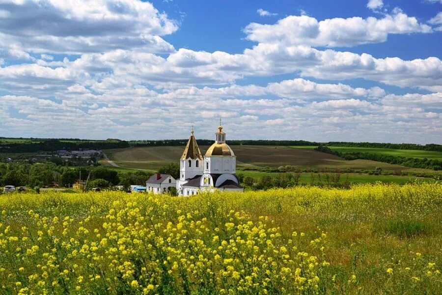 Деревенская Церковь Есенинская Русь. Церковь луг деревня. Русь степь деревня церкви. Церковь вдалеке.