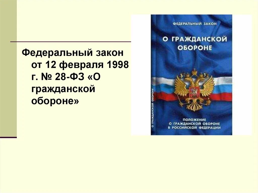 Фз 28 статус. 28-ФЗ от 12.02.1998 о гражданской обороне. ФЗ-28 от 12.02.1998 о гражданской обороне с изменениями 2020. Закон РФ О гражданской обороне 1998г. Федеральный закон.