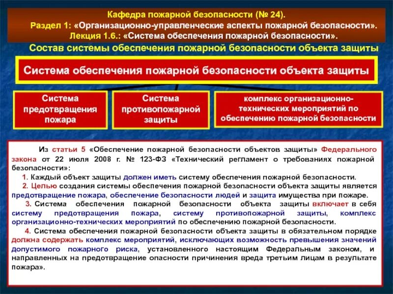 Федеральный закон здания и сооружения