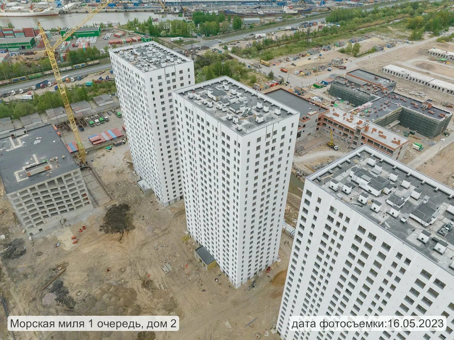 Ход строительства ЖК "Морская миля" от июля 2025 года - 242 фото Морской мили