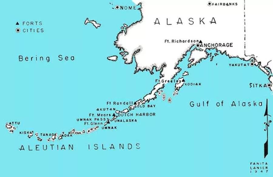 Где алеутские острова. Алеутские острова на карте Северной Америки. Алеутские острова на карте. Аляска и Алеутские острова на карте. Алеутские острова на карте России.