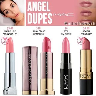 MAC Angel Lipstick Dupes - All In The Blush.