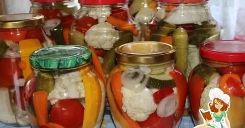 Замаринованные овощи рецепт