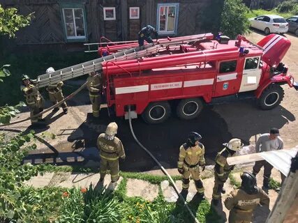 Пожар в алапаевске