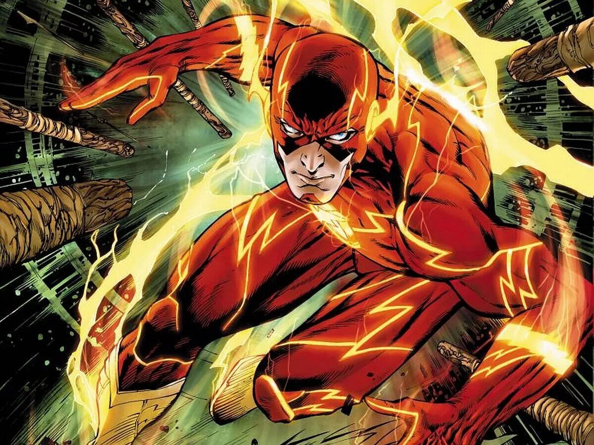 Flash супергерой