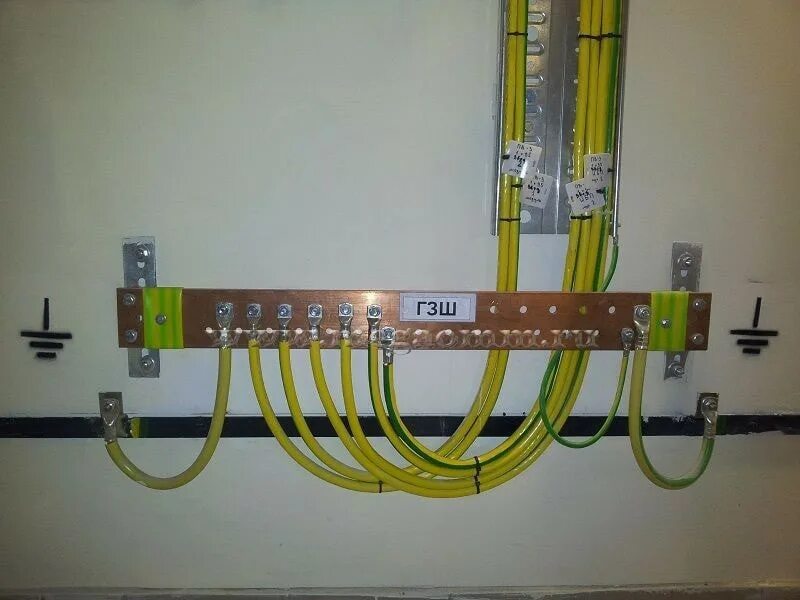 Соединение через шину. Медная шина заземления ГЗШ-20-100-10. Шина заземления Hyperline/TGRD-19. Шина заземления ГЗШ 10. Медная шина заземления ГЗШ.