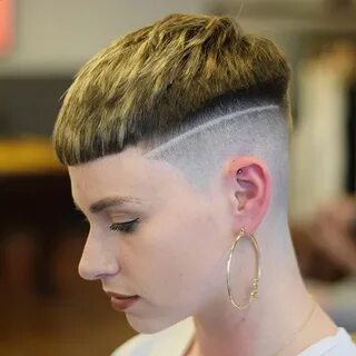 Женский барбершоп pixie fade