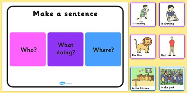 Make sentences. Make a sentence Cards. Making sentences for Kids. Making sentences game. Make sentences with well