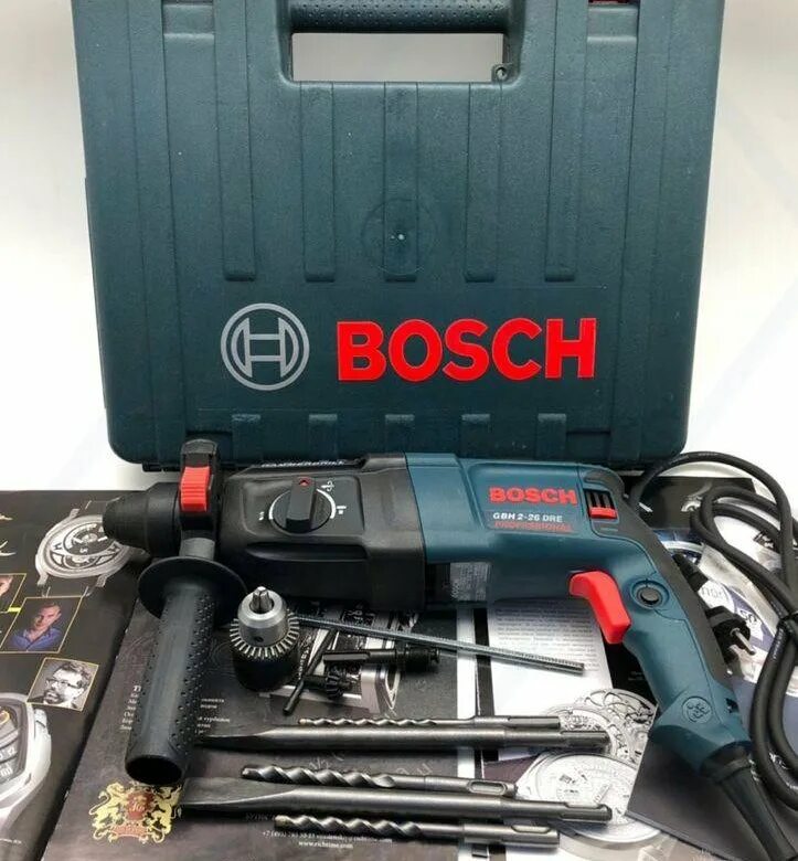 Купить перфоратор bosch 26. Бош 2-26. Перфоратор бош 2-26 Dre. Перфоратор Bosch 26. Перфоратор Bosch GBH 2-26 вам.