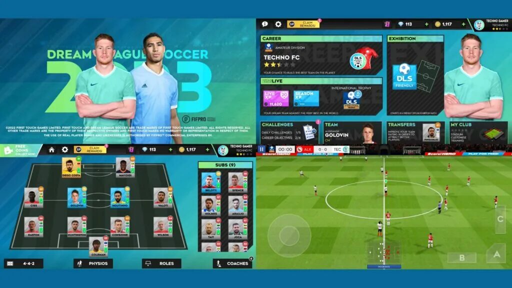 Dream league soccer 2024 mod apk. Дрим лига 2020. Dream league 2020. Dream league soccer 2015. Обоногие игроки в дрим лиге.