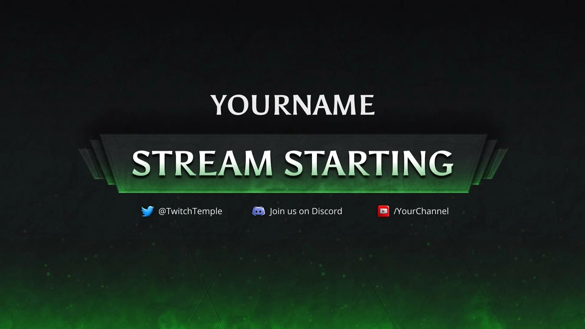 Be started following