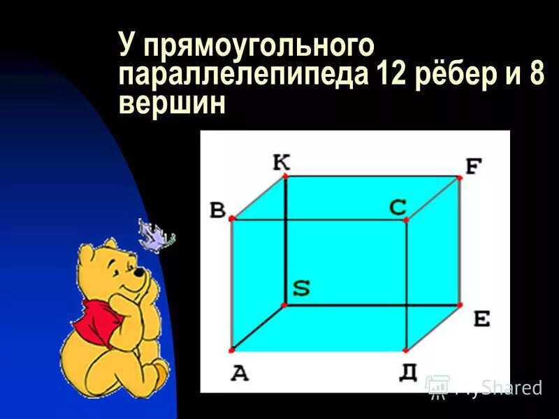 Урок прямоугольный параллелепипед 10. Ребра прямоугольного параллелепипеда.