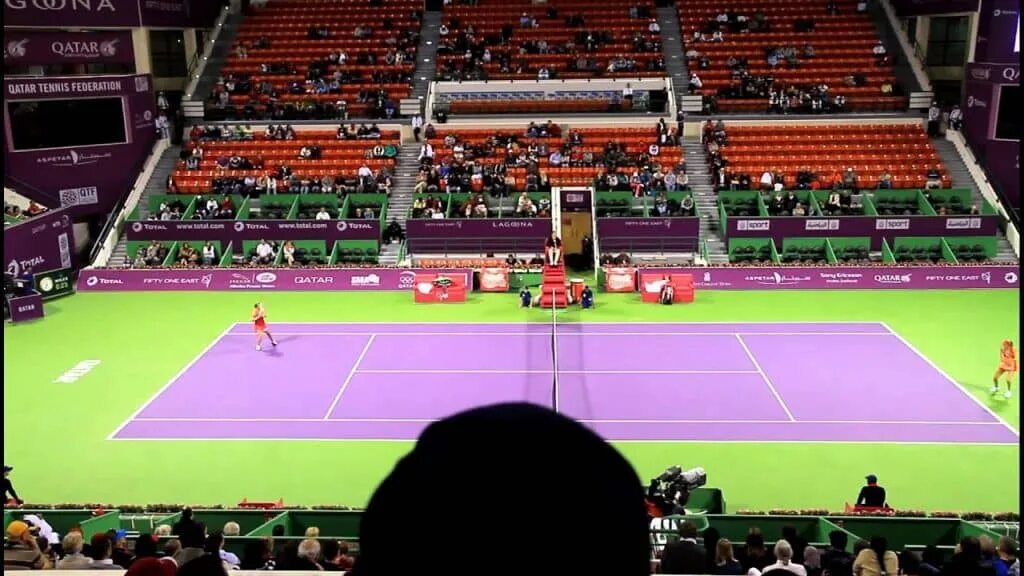 Катар теннис. Теннисные турниры 2024. Doha Tennis Tournament. Khalifa International Tennis and Squash Complex.