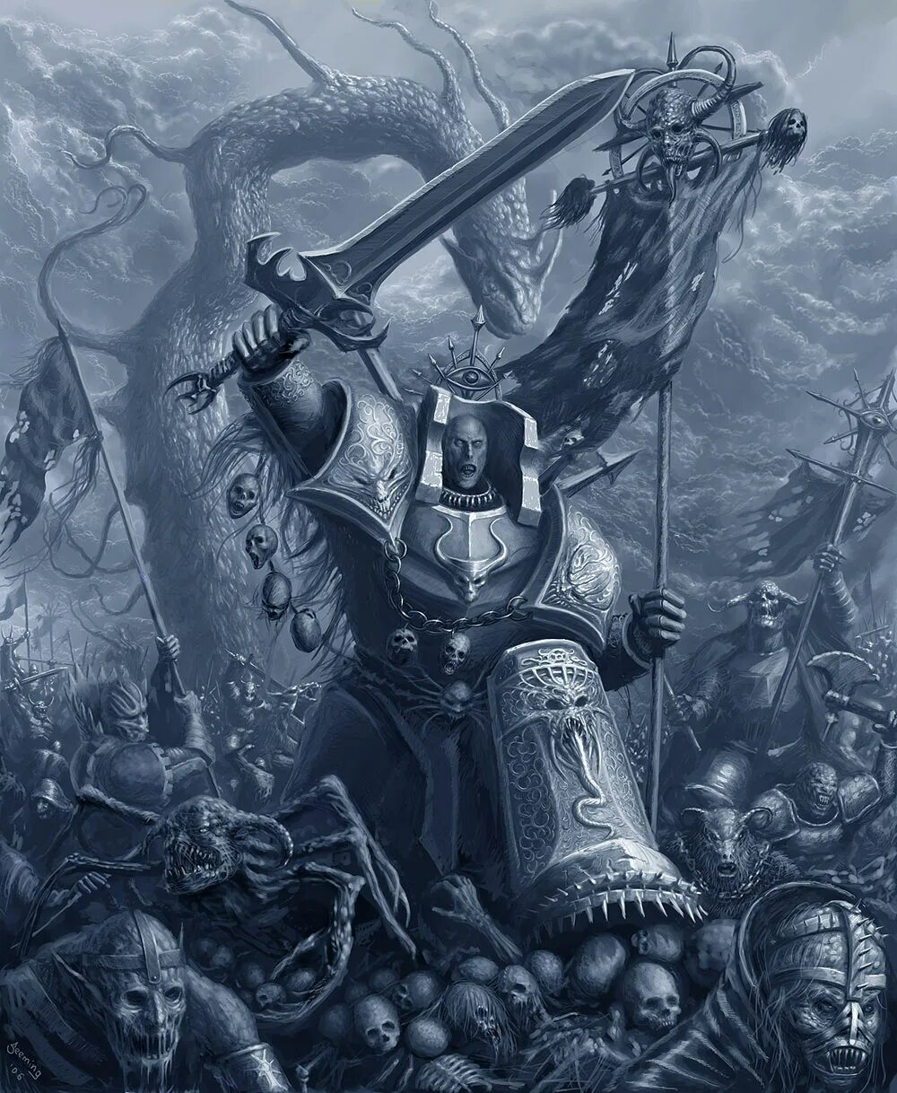 Mark of chosen. Вархаммер фэнтези Вальтен. Warhammer Fantasy Chaos Warriors. Вархаммер техноварвары. Warhammer fb Chaos.