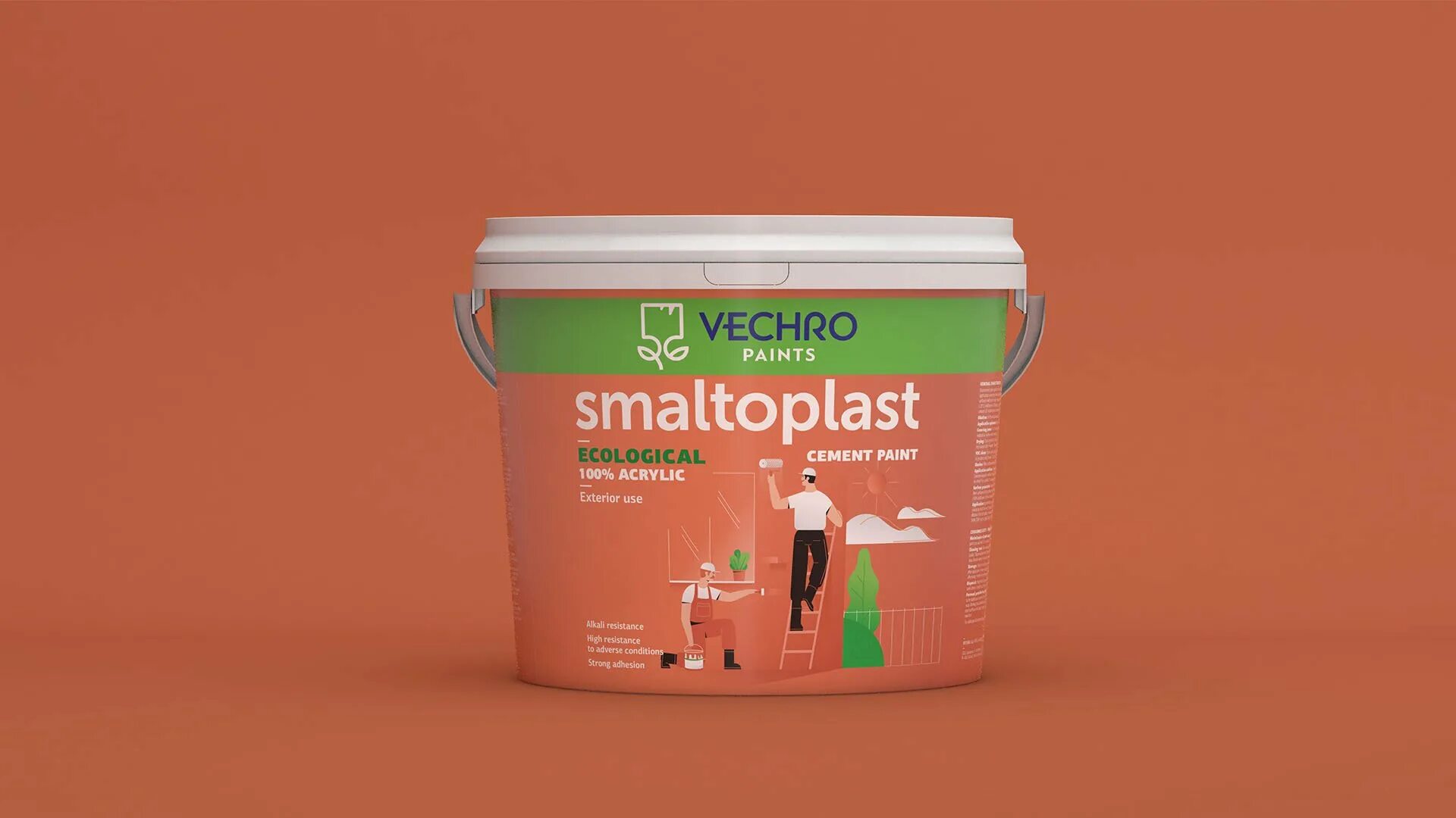 Latex package. Краска SMALTOPLAST vechro. Paint Packaging Design. Kraska Packaging. Paint package Design.