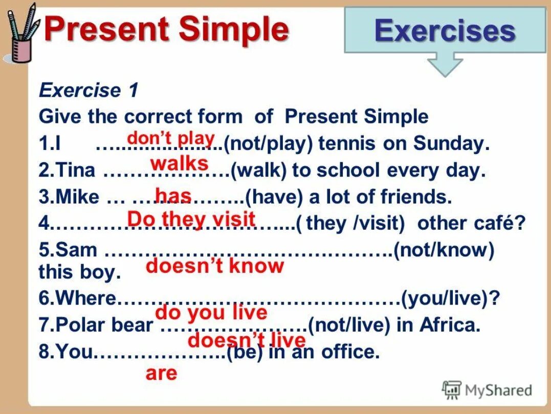 Present simple. Упражнения present simple English. Презент Симпл упражнения. Тема по английскому презент Симпл. Перевод с русского на английский present simple