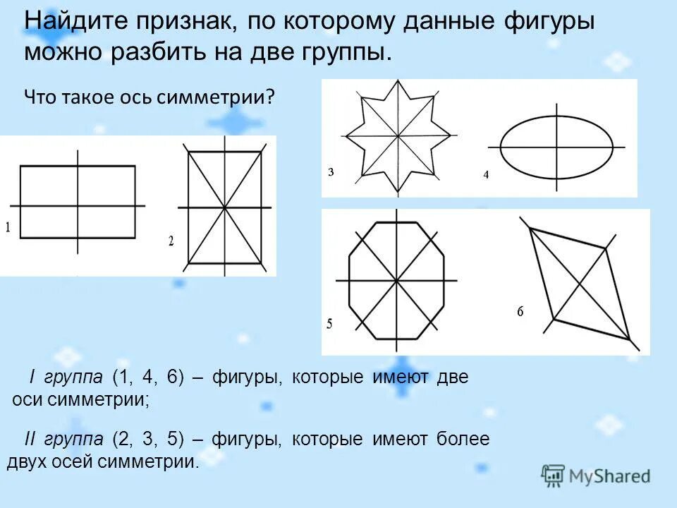 сколько осей симметрии у фигуры 2 класс. фигуры с несколькими осями симметрии. фигуры имеющие ось симметрии. вертикальная ось симметрии фигуры. фигура с тремя осями симметрии.