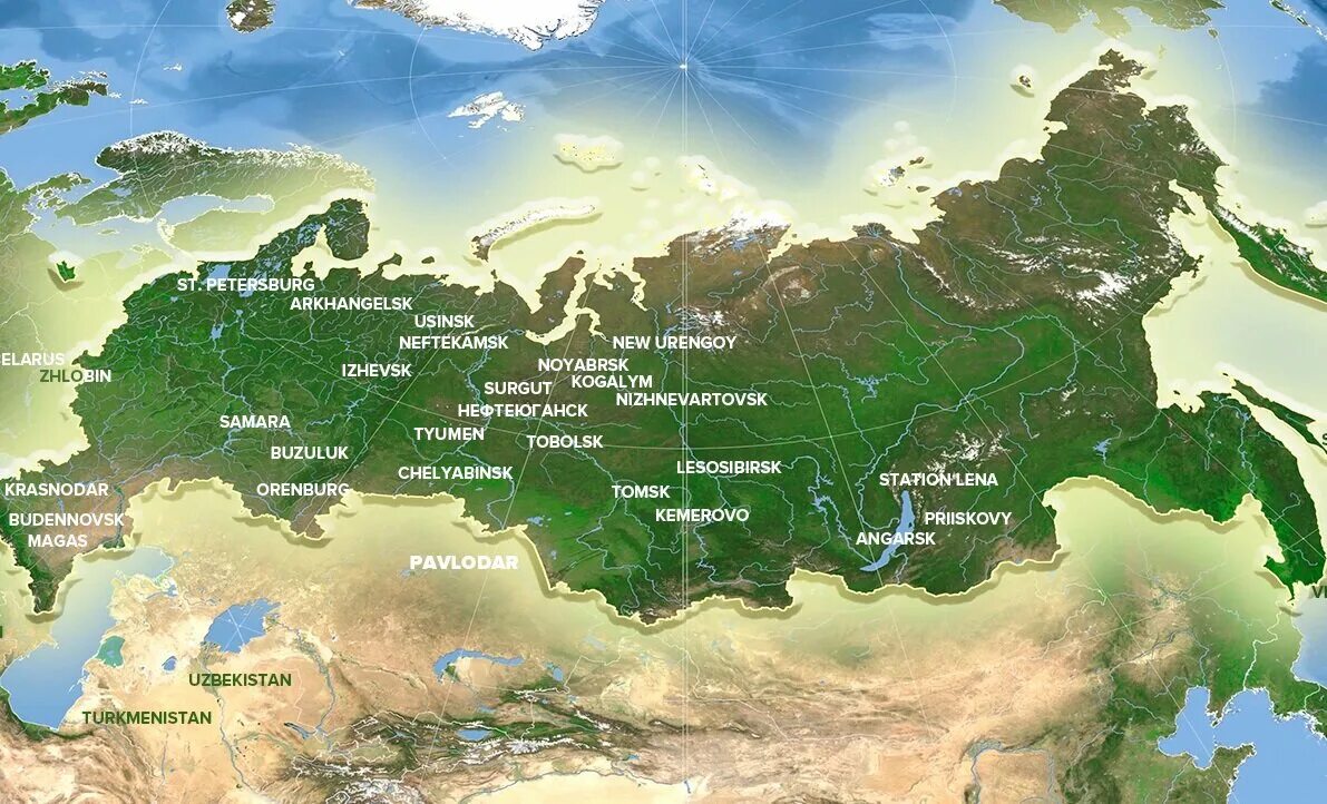 Карта России. Россия со спутника. Спутниковая карта России. География России. Https времяроссии03 рф