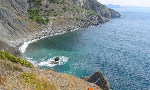 Дикие пляжи на черном море