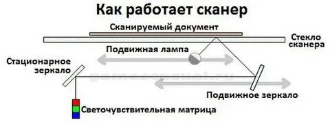 Включается сканер