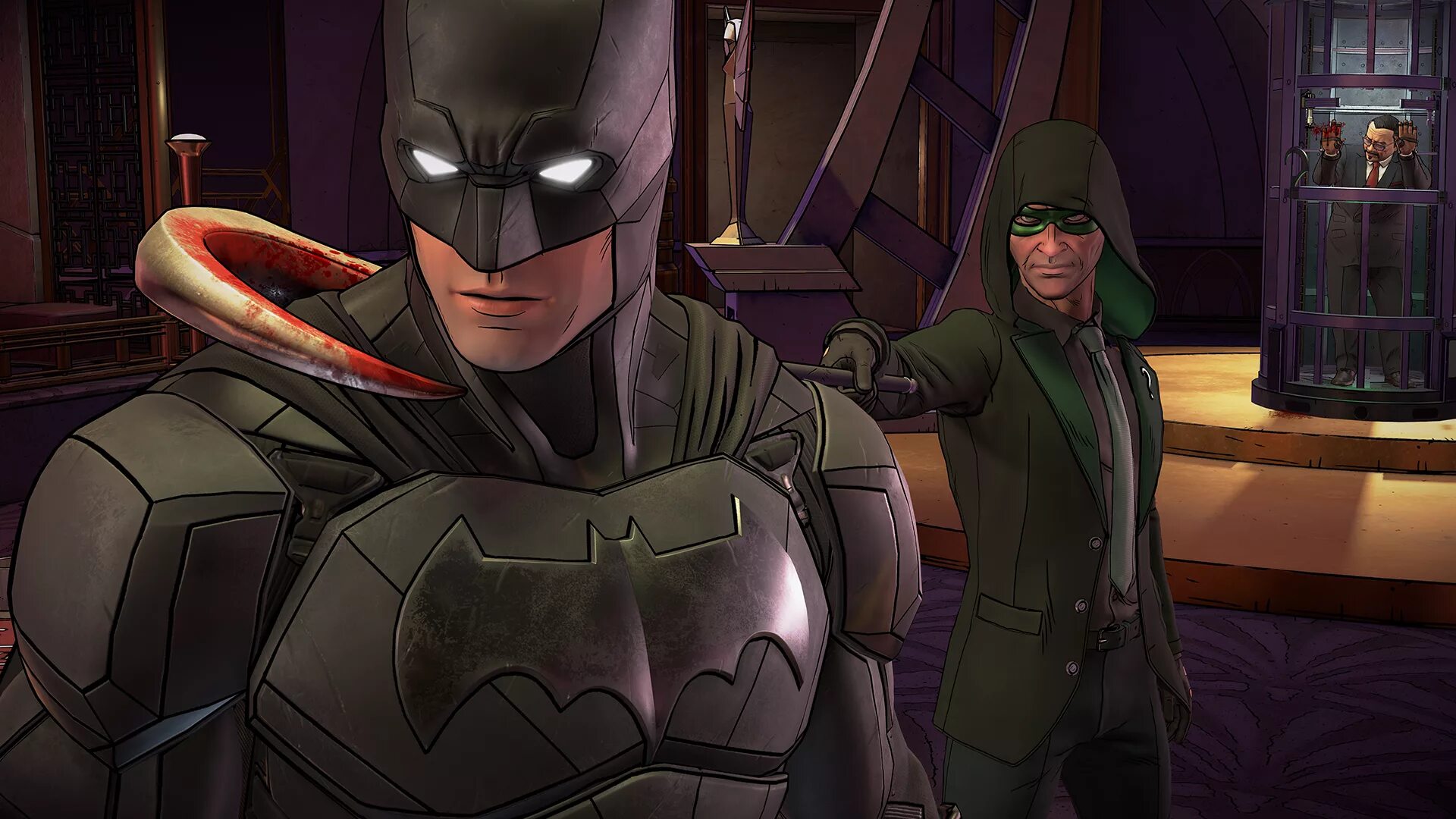 Batman Telltale Загадочник. Batman the Telltale Series Episode 1. Бэтмен 2 теллтейл геймс. The telltale series игры