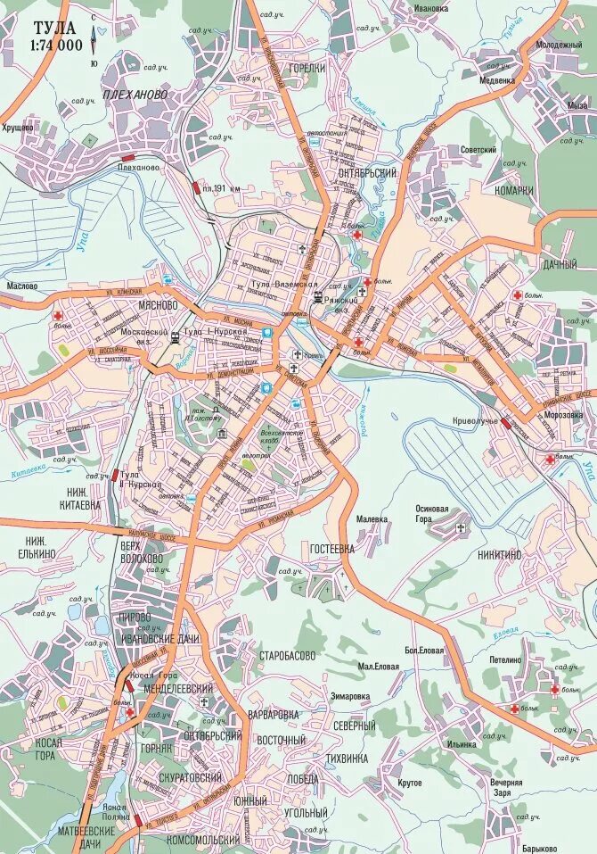 Адреса г тулы